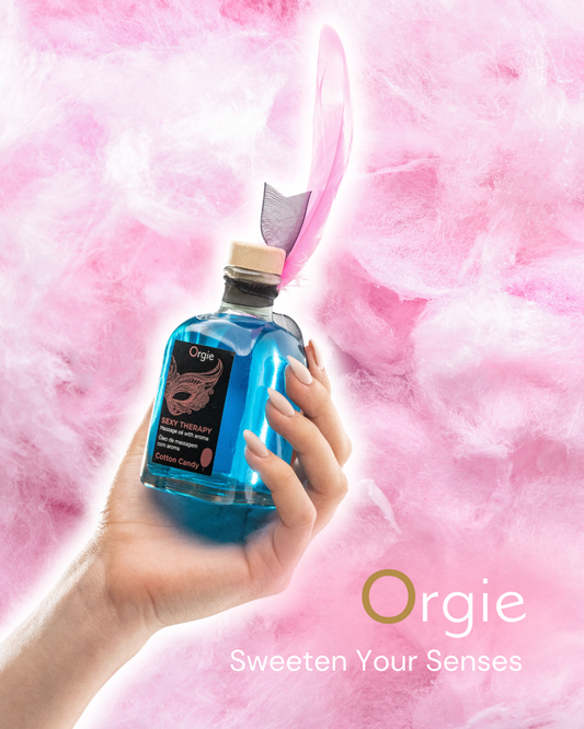 Orgie Lips Massage Kit - Cotton Candy