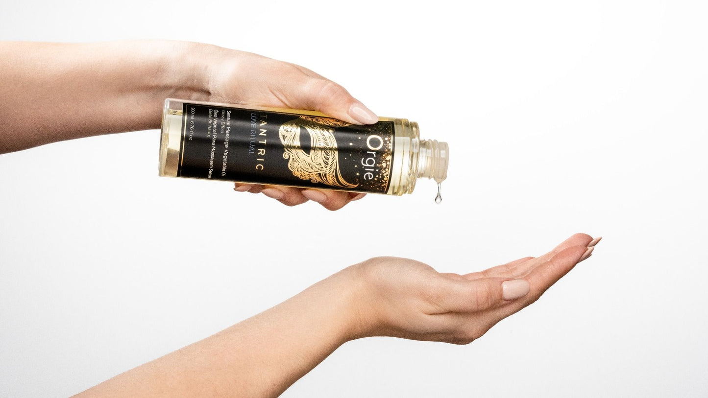 Orgie Tantric Sensual Massage Oil - Love Ritual - Fruity Floral Scent