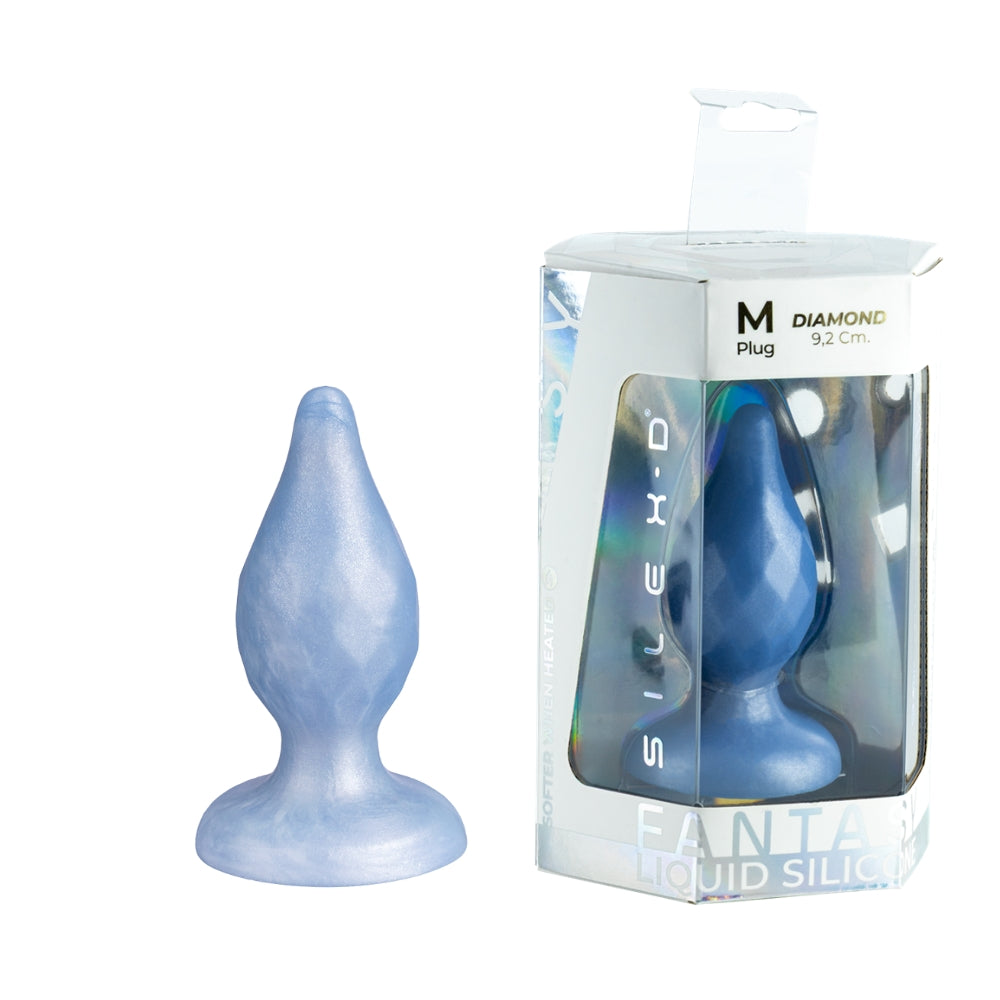 SilexD Fantasy Collection Diamond Butt Plug Medium