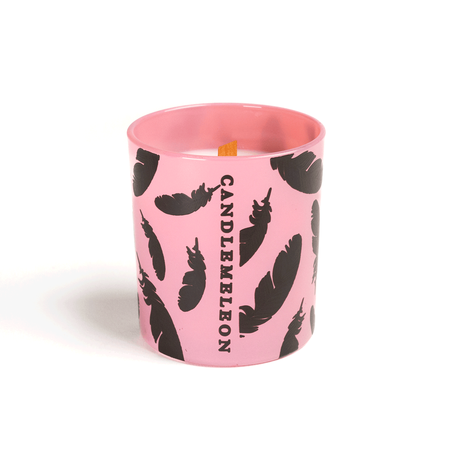 Candlemeleon-Copper Feather-Pink Champagne, Peony & Sandalwood