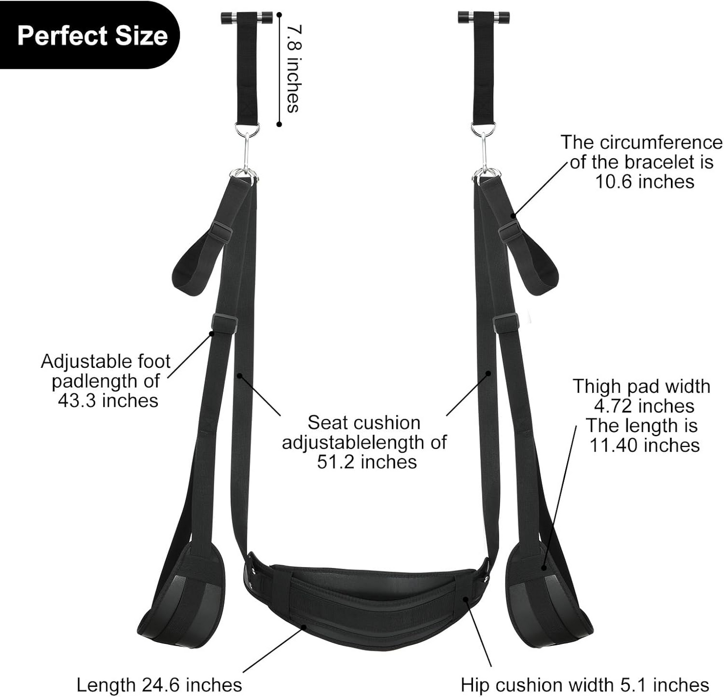 Adjustable Door Swing for Couples – Comfort, Connection & Confidence (Pre-Order)