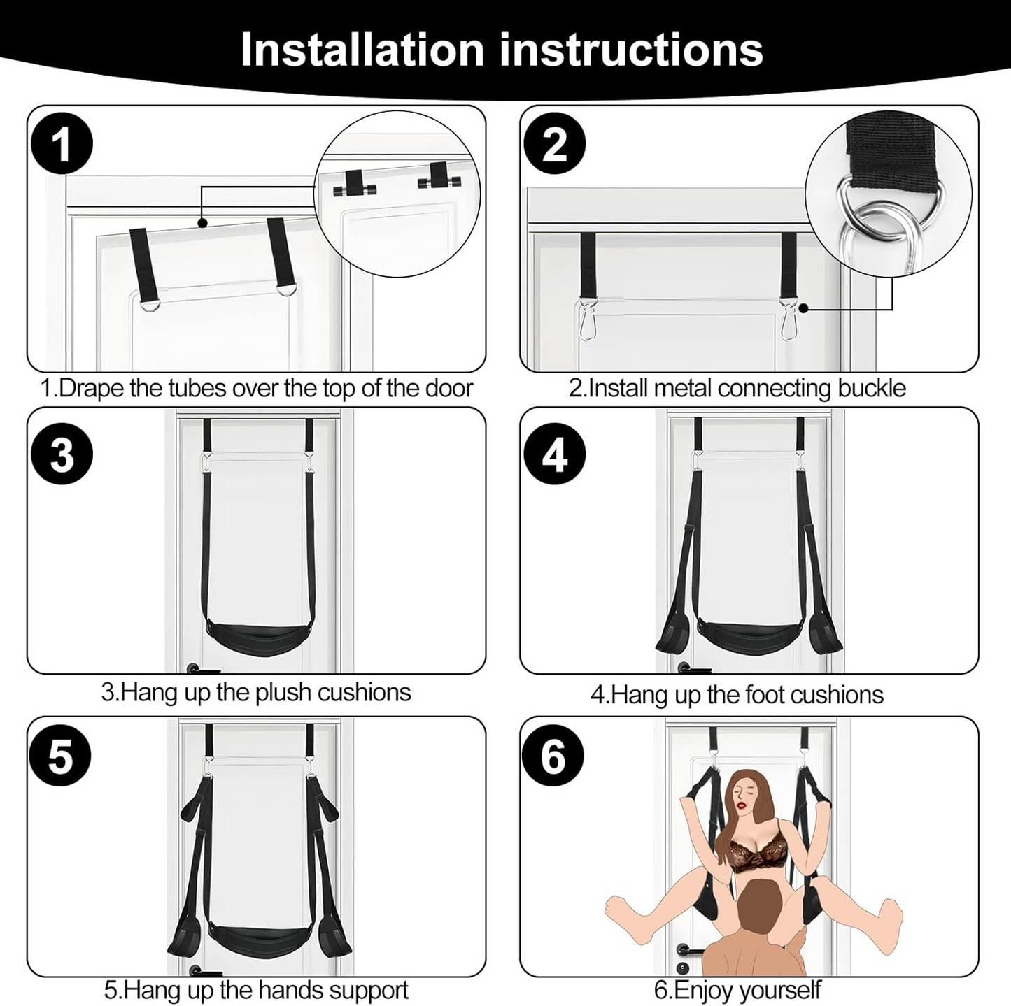 Adjustable Door Swing for Couples – Comfort, Connection & Confidence (Pre-Order)