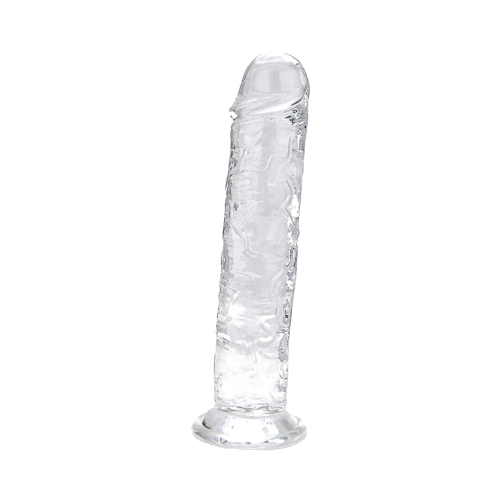 Loving Joy 7.5 Inch Suction Cup Dildo Clear