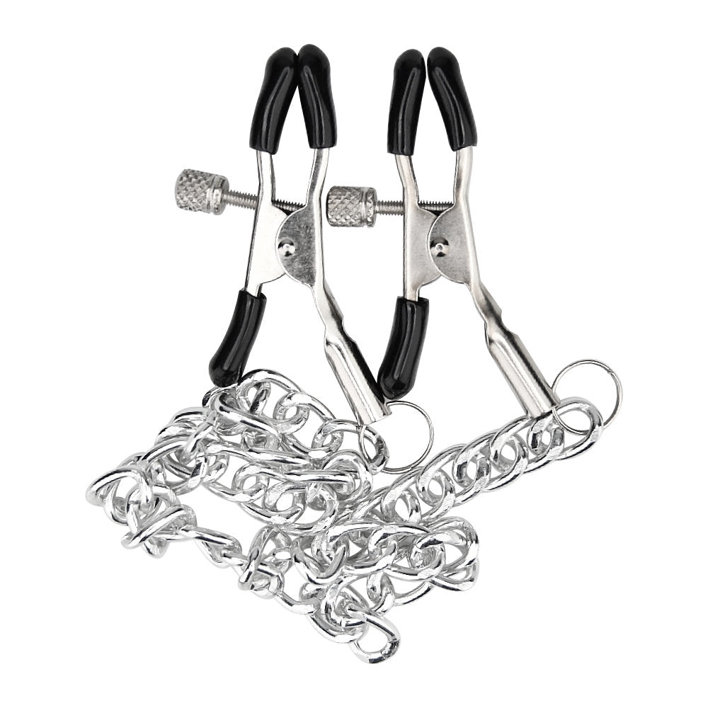 Bound to Please Adjustable Nipple Clamps & Chain