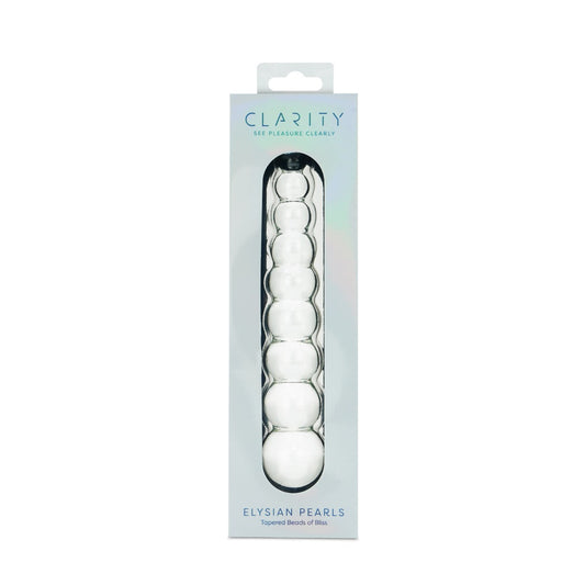 Clarity - Glass Dildo - Elysian Pearls
