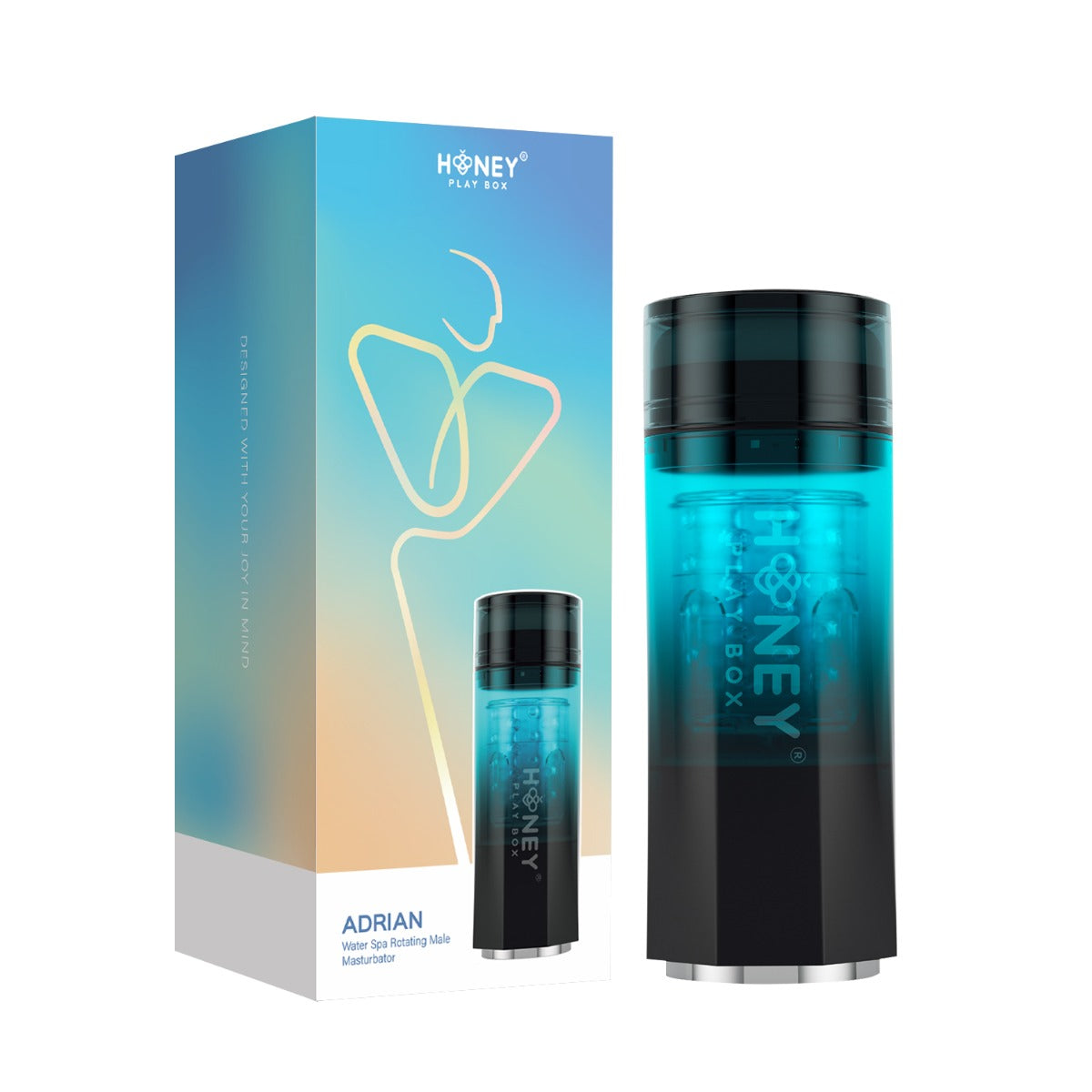 Honey Play Box â€“ Adrian â€“ Deep Diving Waterproof Automatic Male Masturbator