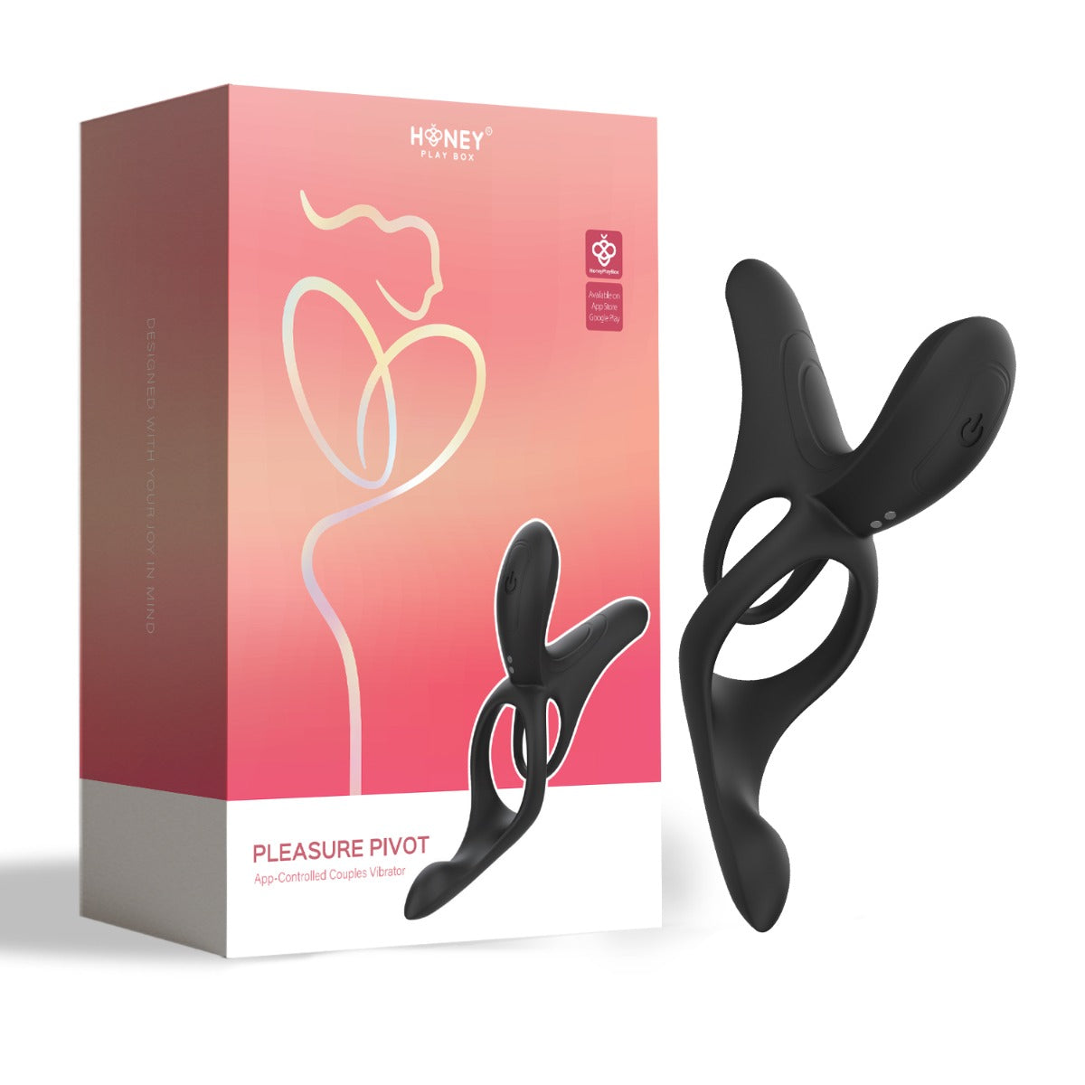 Honey Play Box â€“ Pleasure Pivot â€“ Couples Vibrator (App Controlled)