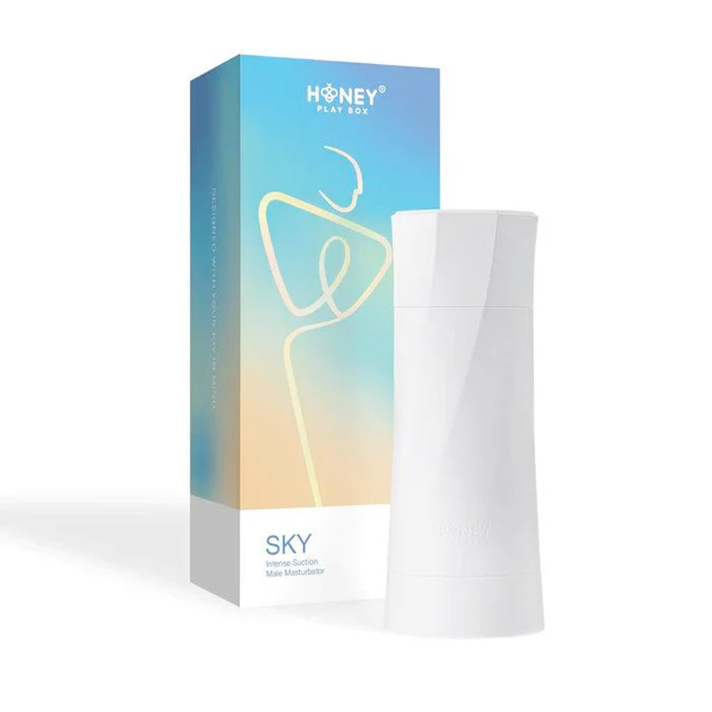 Honey Play Box â€“ Sky â€“ Intense Suction & Vibration Blowjob Machine