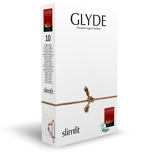 Glyde Ultra Slimfit Vegan Condoms 10 Pack