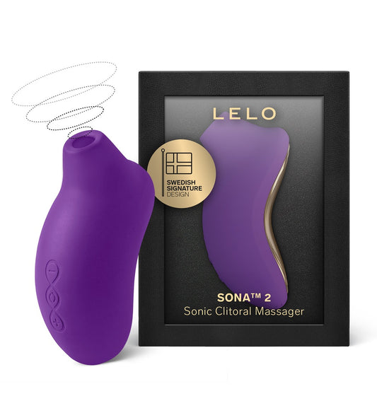 LELO SONA 2 Sonic Clitoral Massager - Purple