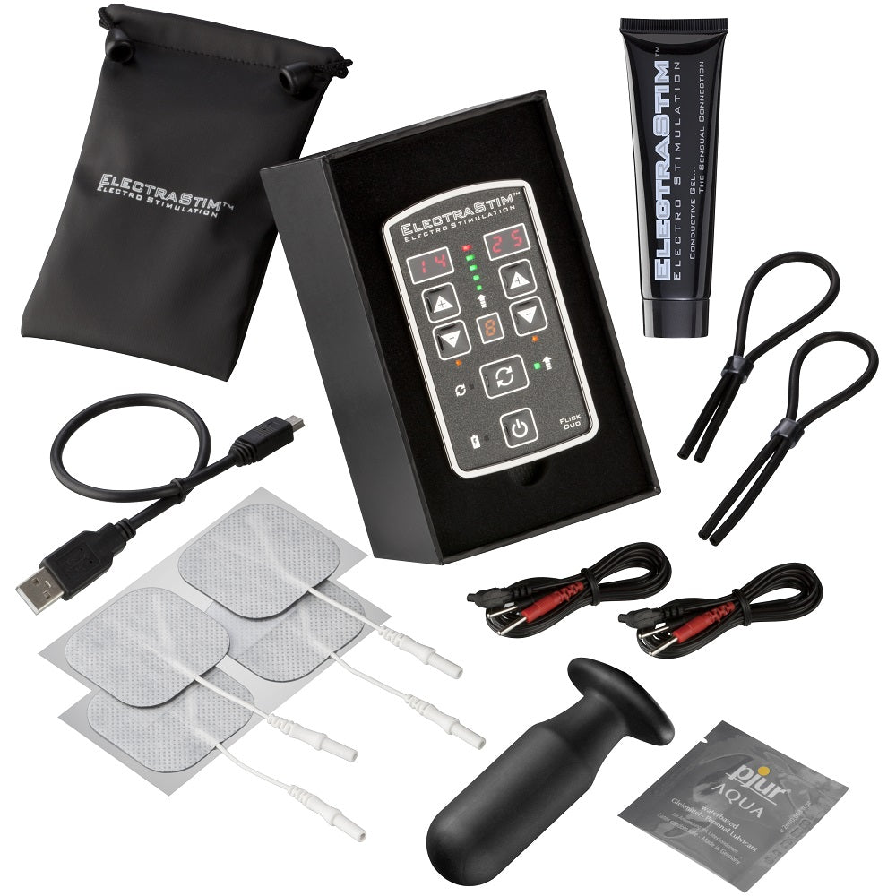 ElectraStim Flick Duo Stimulator Multi-Pack EM80-M
