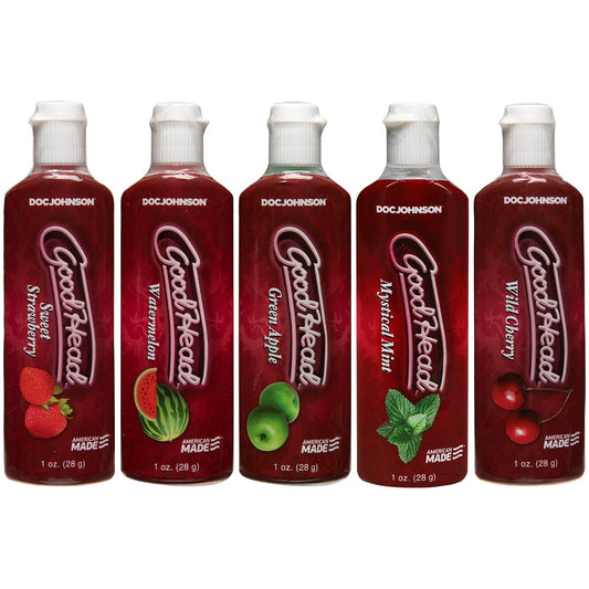 Doc Johnson Good Head Ultimate Blow Job Gel 5 Pack