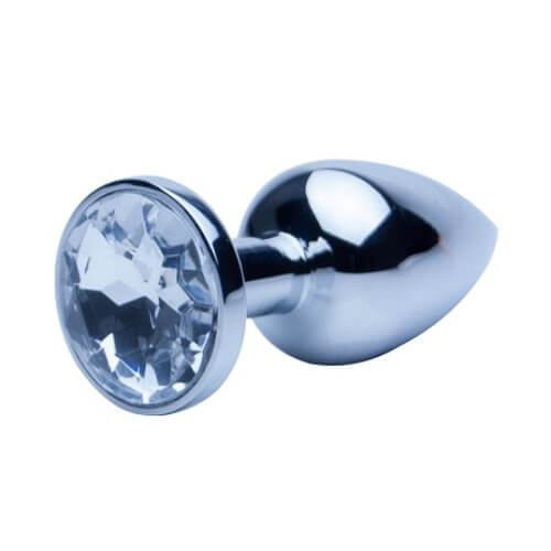 Precious Metals Silver Butt Plug-Large