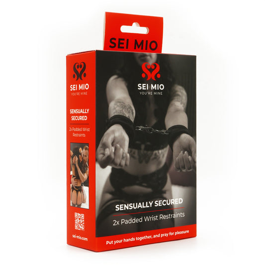 SEI MIO - Sensually Secured - Velvet Handcuffs