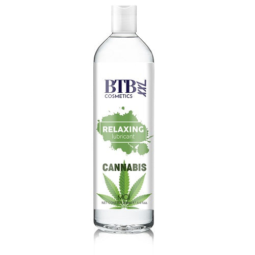 BTB Water Based Cannabis Lubricant 250ml